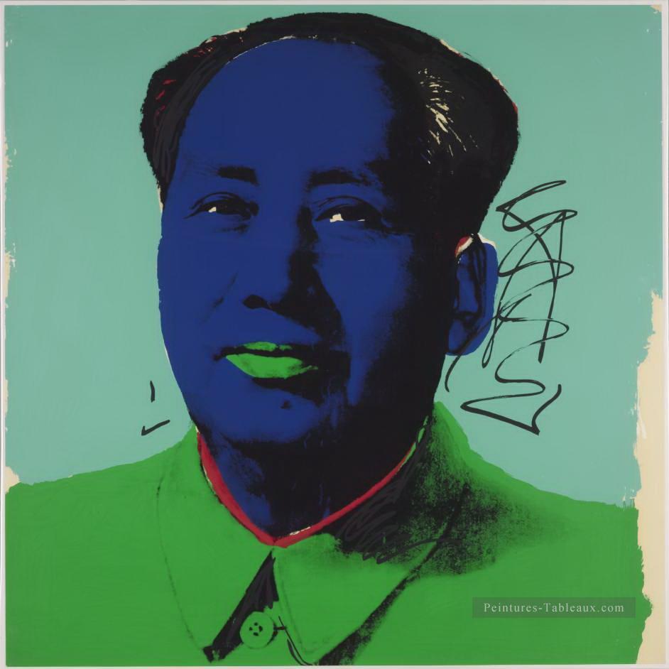 Mao Zedong 5 Andy Warhol Oil Paintings